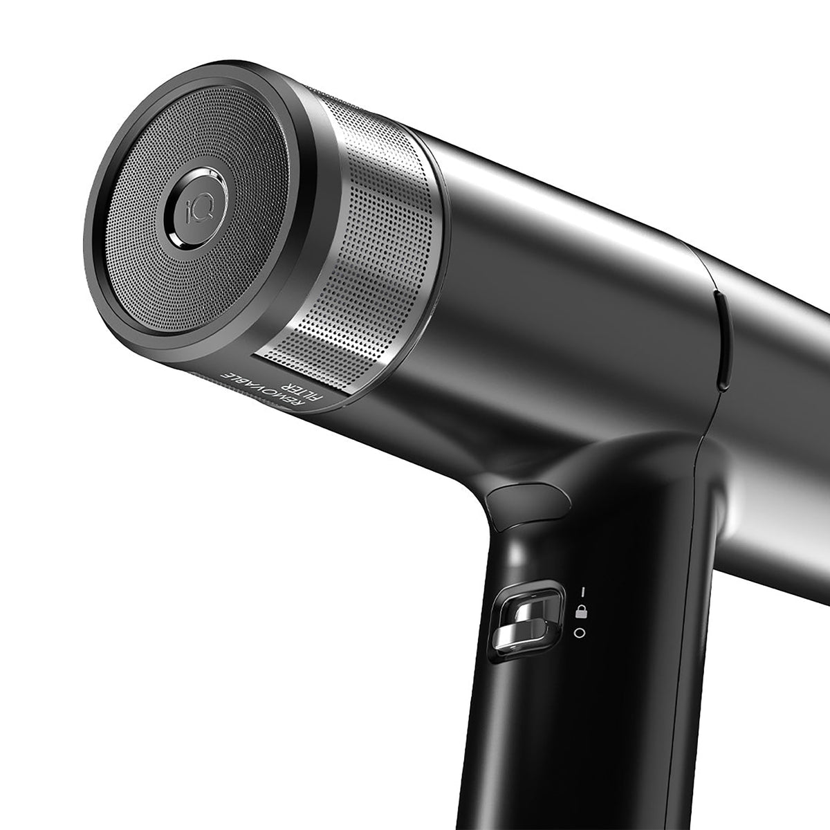 GA.MA iQ3 Perfetto Smart Hairdryer Black