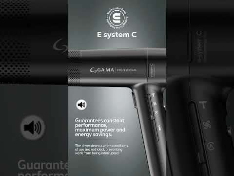 GA.MA iQ3 Perfetto Smart Hairdryer Black