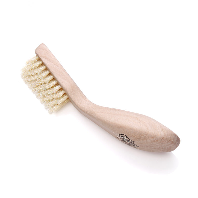 Kent Wooden Right Handed Beard Brush