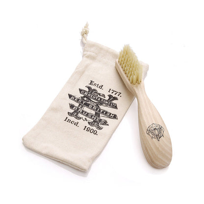 Kent Wooden Right Handed Beard Brush