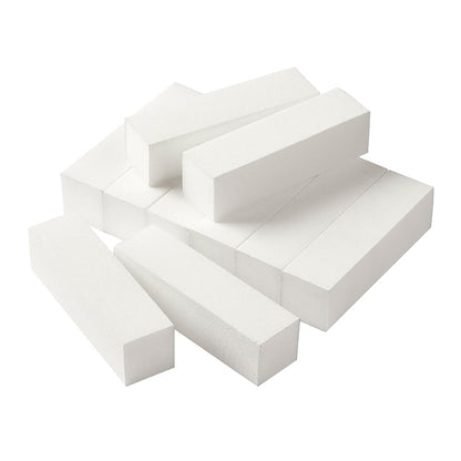 The Edge Standard White Sanding Block 100/100 4 sided 10pk