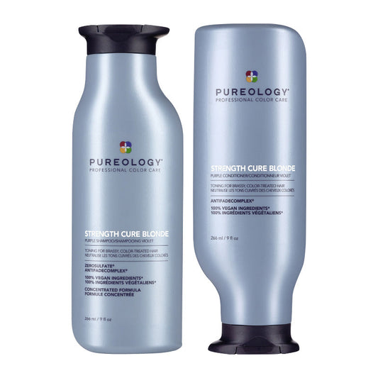 Pureology Strength Cure Blonde Shampoo & Conditioner 266ml