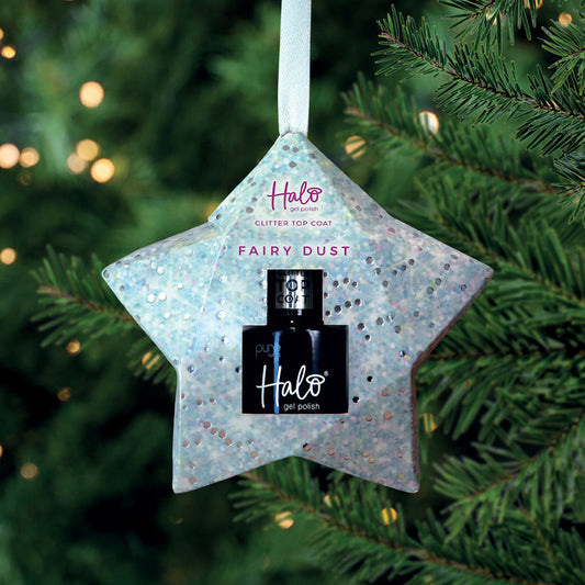 Halo Hema Free Top Coat Fairy Dust Christmas Decoration 8ml
