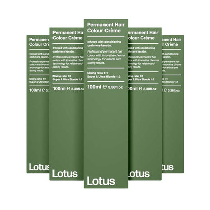 Lotus 5.0 Light Brown 100ml Permanent Hair Colour Creme