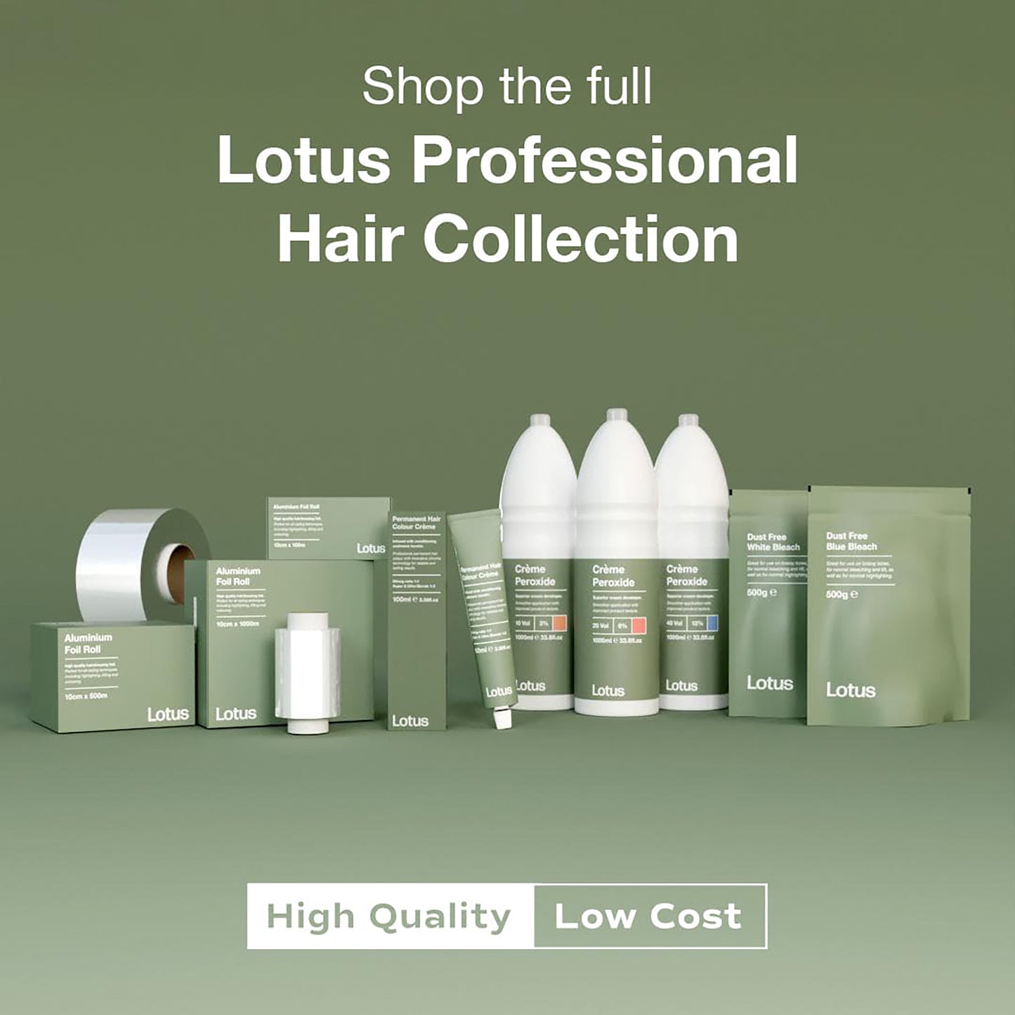 Lotus 5.0 Light Brown 100ml Permanent Hair Colour Creme