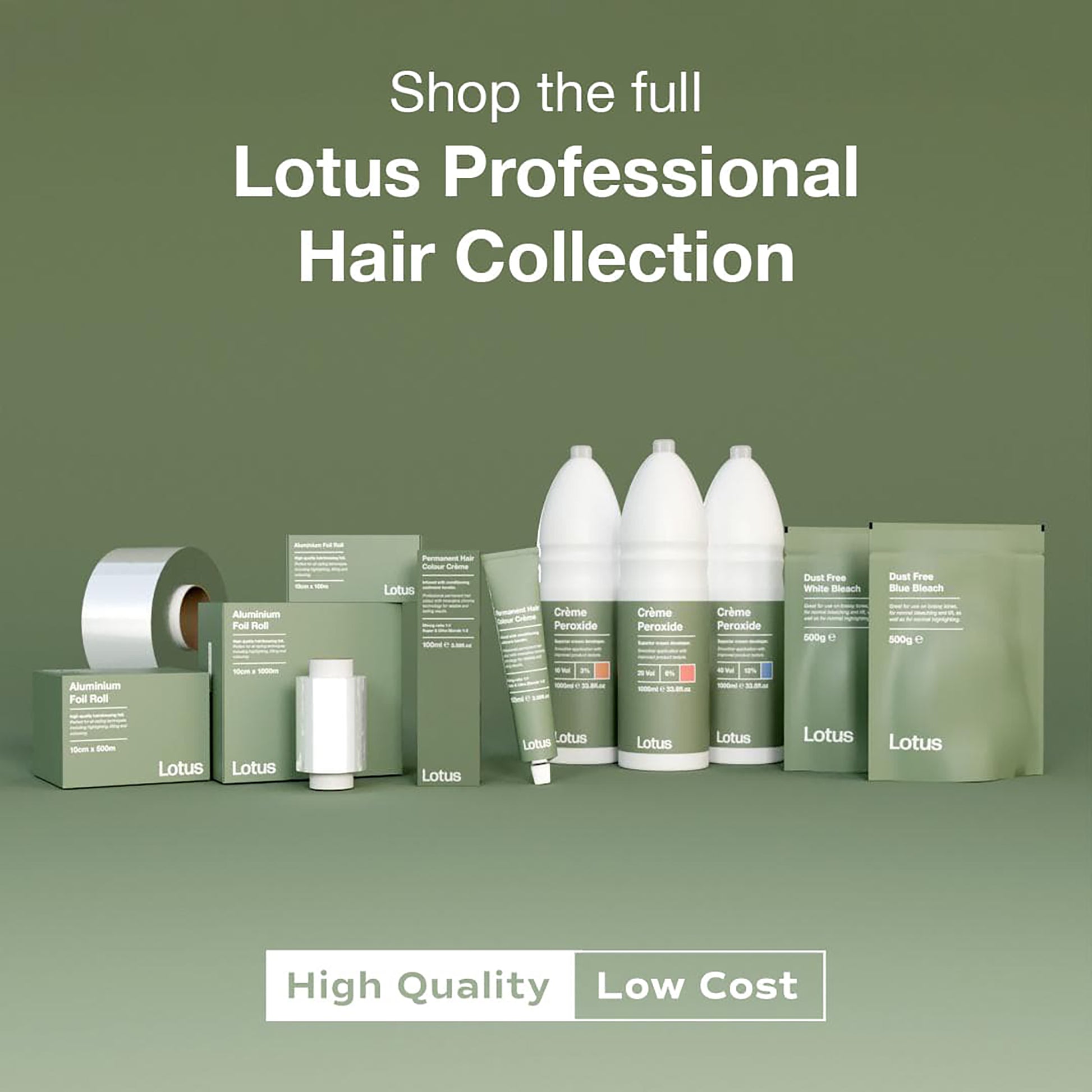 Lotus 5.0 Light Brown 100ml Permanent Hair Colour Creme