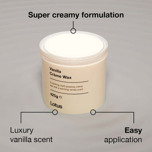 Lotus Vanilla Creme Wax 425g
