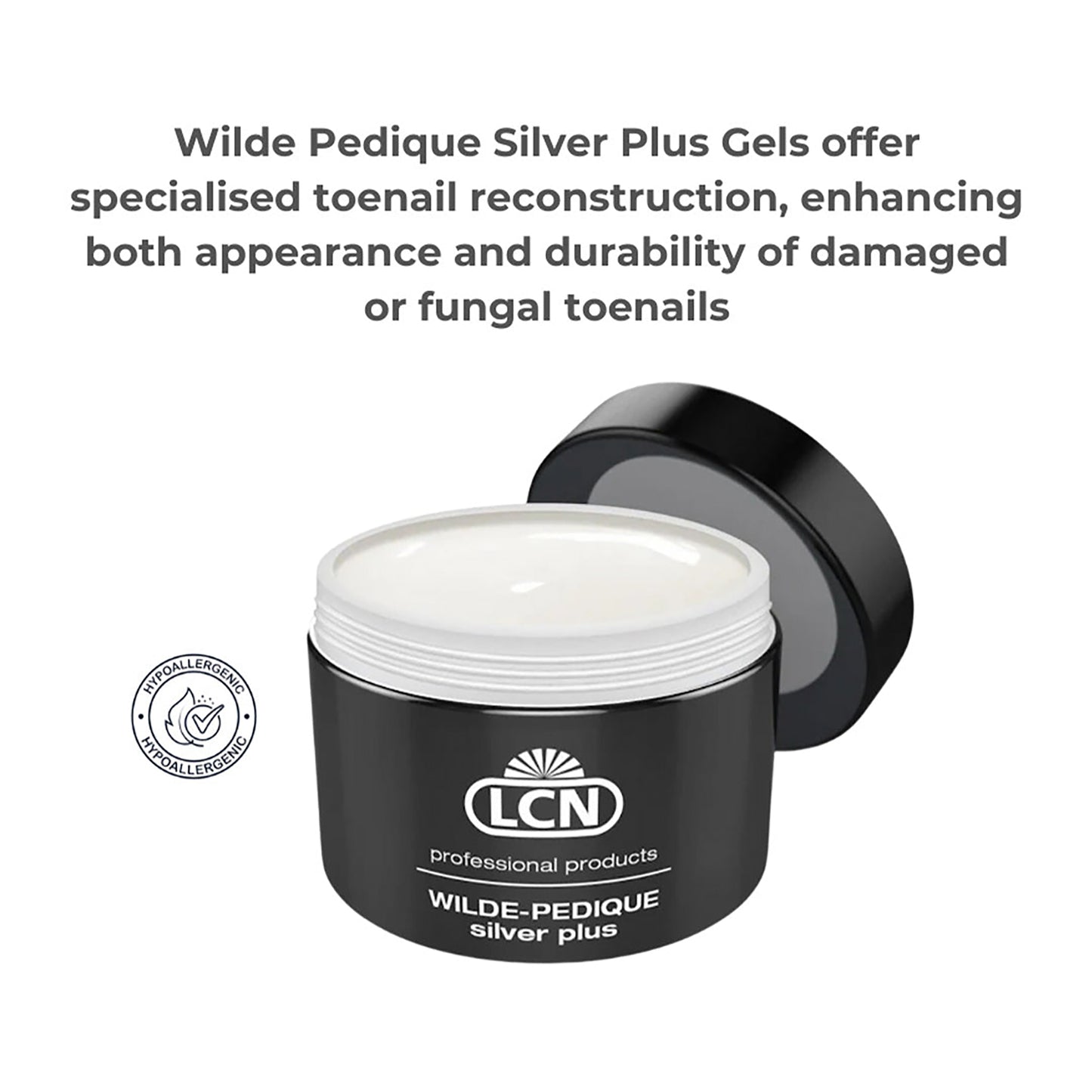 LCN Wilde Pedique Silver Plus Clear 10ml