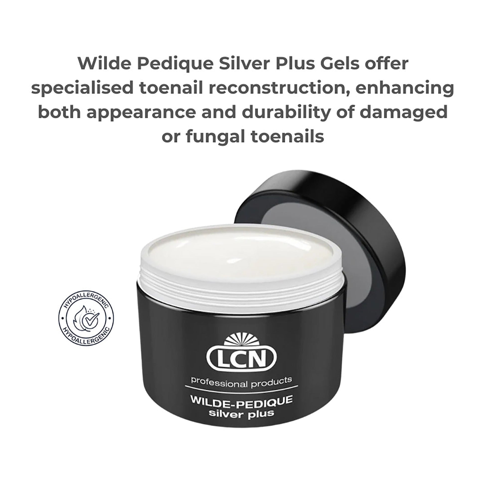 LCN Wilde Pedique Silver Plus Clear 10ml