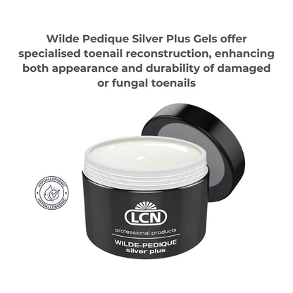 LCN Wilde Pedique Silver Plus Pink 10ml