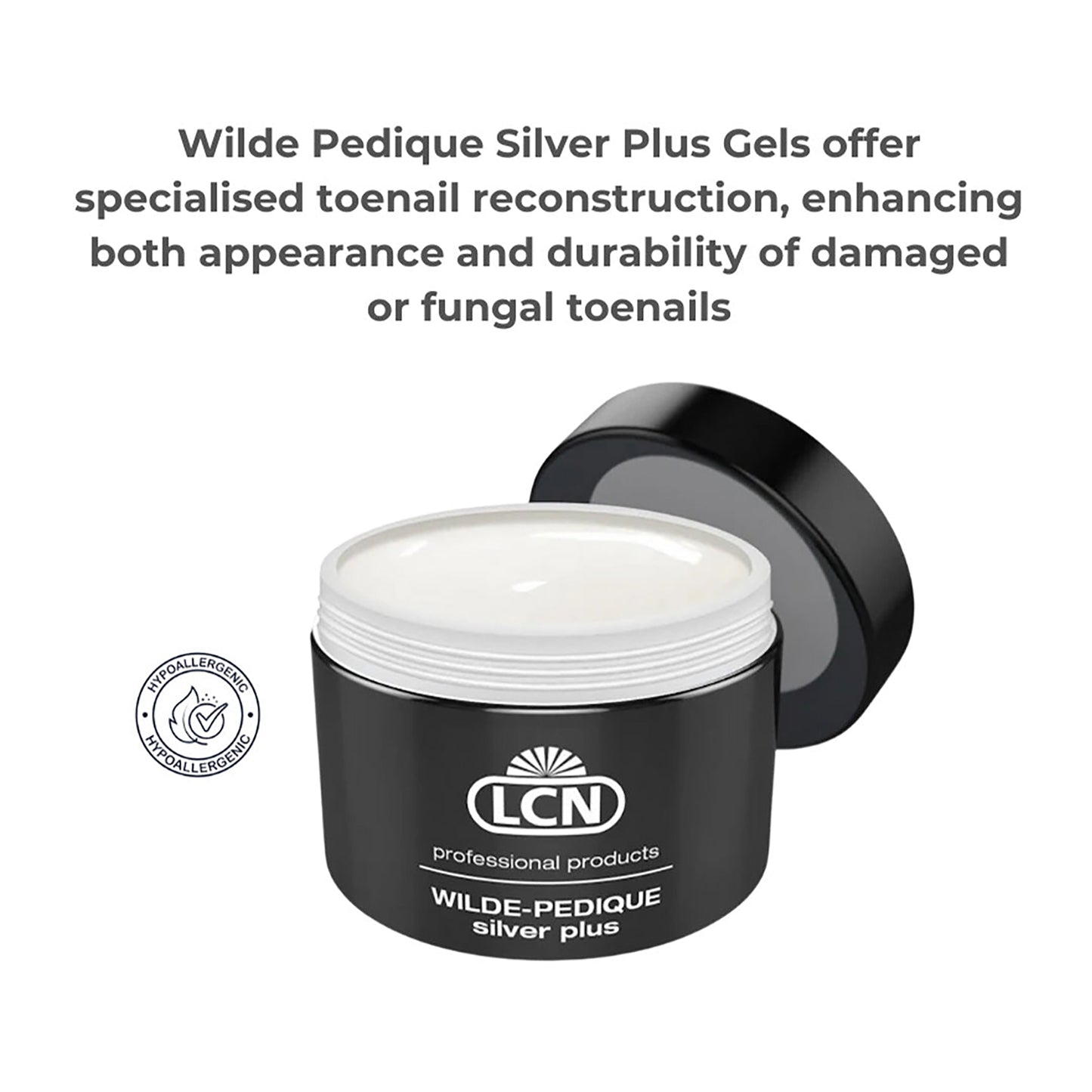 LCN Wilde Pedique Silver Plus Pastel 10ml