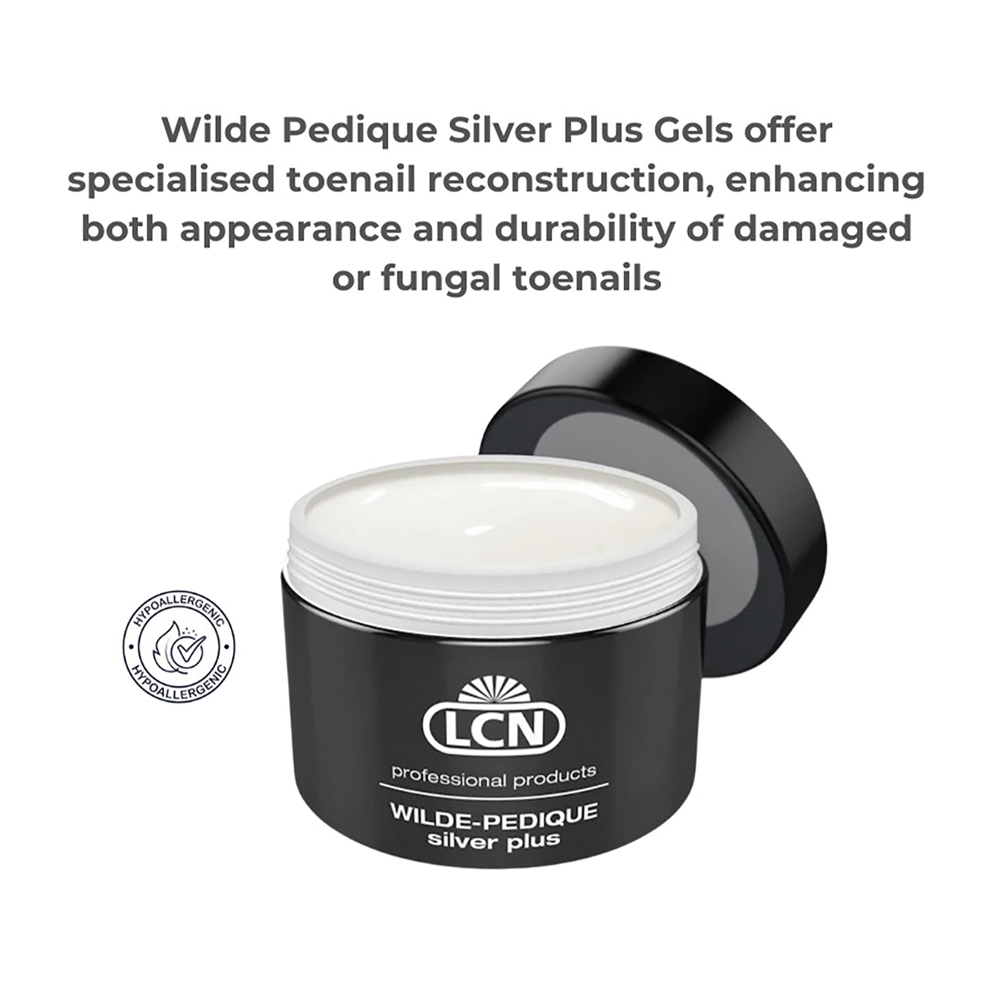 LCN Wilde Pedique Silver Plus Natural Beige 10ml