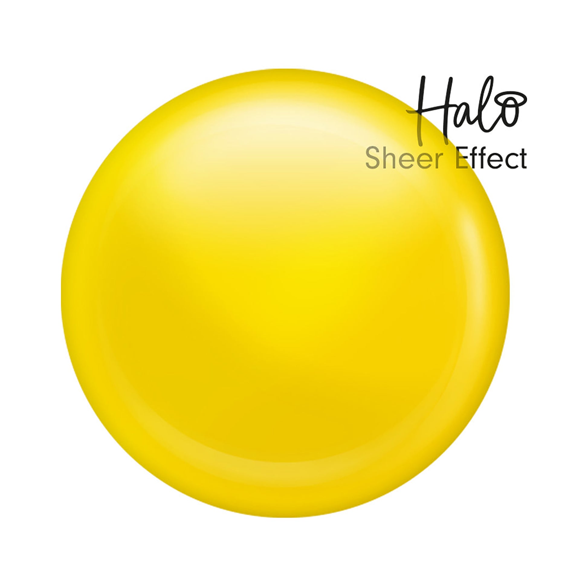 Halo Hema Free Gel Polish Yellow 8ml Stained Glass Collection
