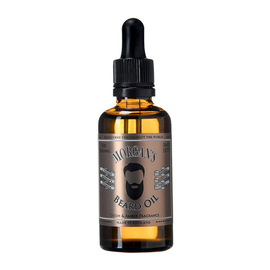 Morgans Beard Oil Oudh & Amber Fragrance 50ml