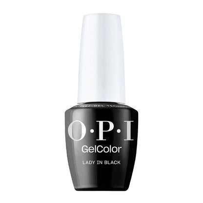 OPI GelColor Hema Free Gel Polish Lady In Black 15ml