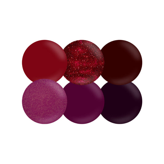 Glossify Modern Muse Collection 6 x 15ml Hema Free Gel Polish