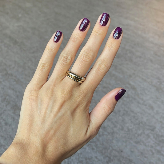 Glossify Merlot 15ml Hema Free Gel Polish