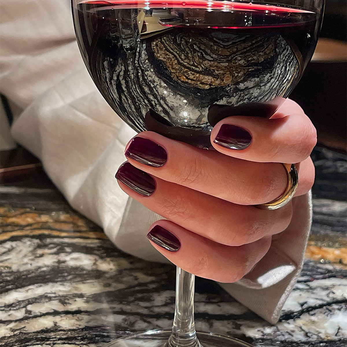 Glossify Merlot 15ml Hema Free Gel Polish