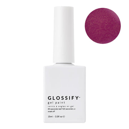 Glossify Cranberry 15ml Hema Free Gel Polish