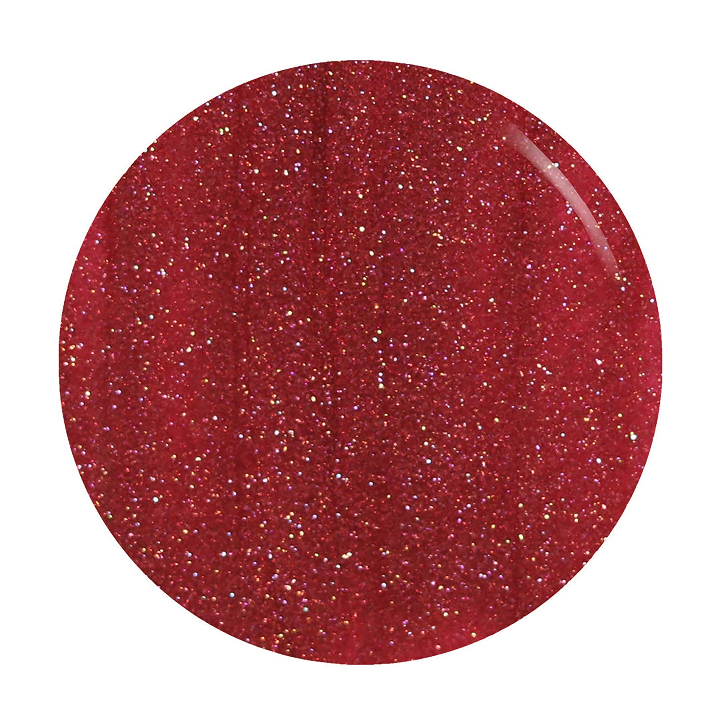 The Edge The Rustic Red Glitter Gel Polish 8ml