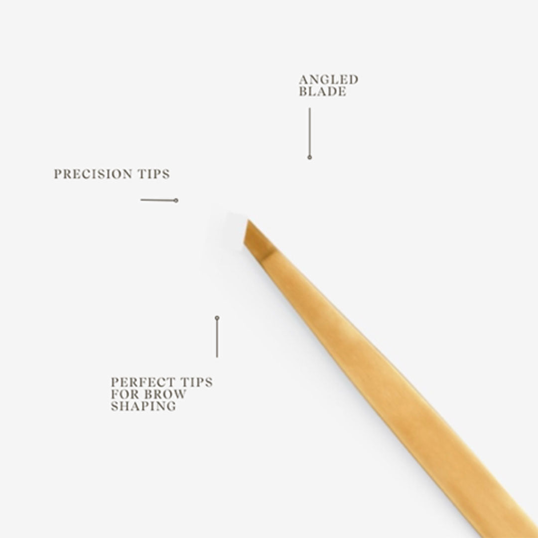 Navy Professional 2.0 Carol Angled Brow Tweezer