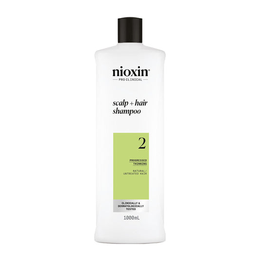 Nioxin Scalp + Hair System 2 Shampoo 1000ml