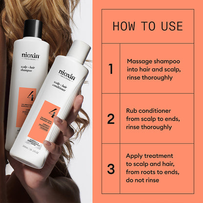 Nioxin Scalp + Hair System 4 Shampoo 300ml