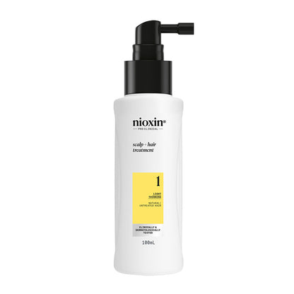 Nioxin Scalp + Hair System 1 Leave on Treatment 100ml