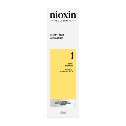 Nioxin Scalp + Hair System 1 Leave on Treatment 100ml
