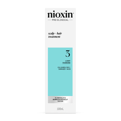 Nioxin Scalp + Hair System 3 Leave on Treatment 100ml