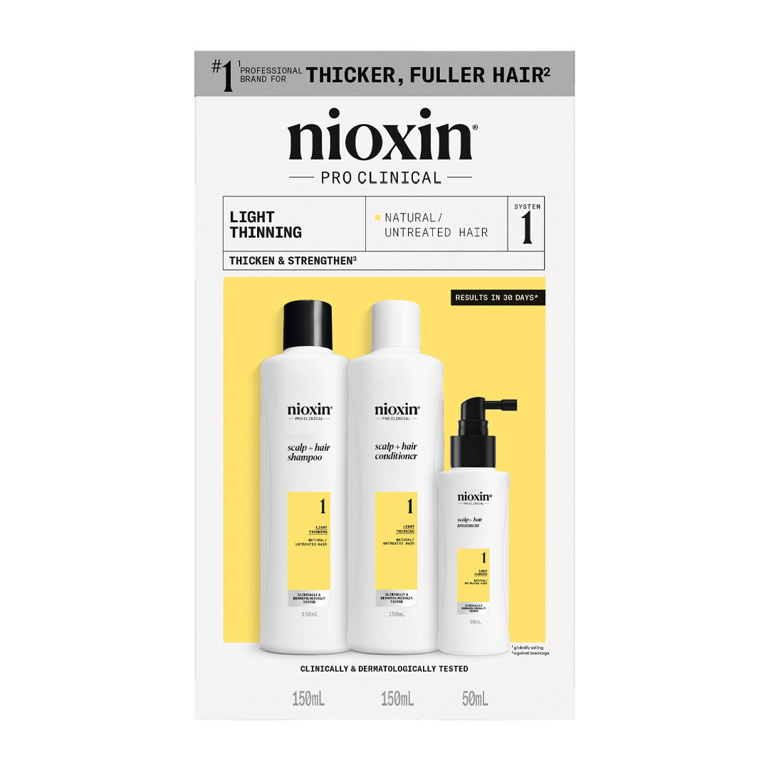 Nioxin Scalp + Hair System 1 Trial Kit