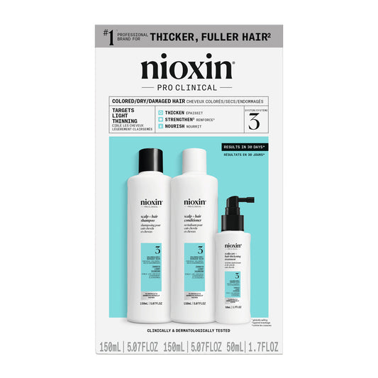 Nioxin Scalp + Hair System 3 Trial Kit