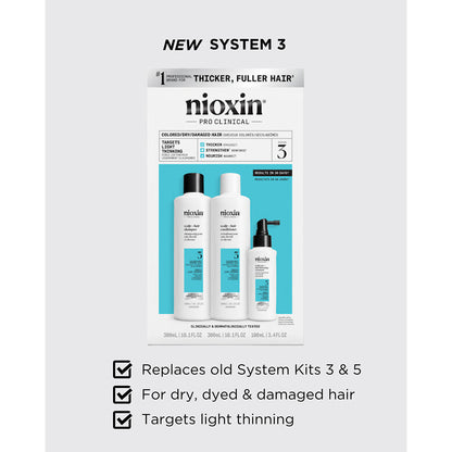 Nioxin Scalp + Hair System 3 Trial Kit