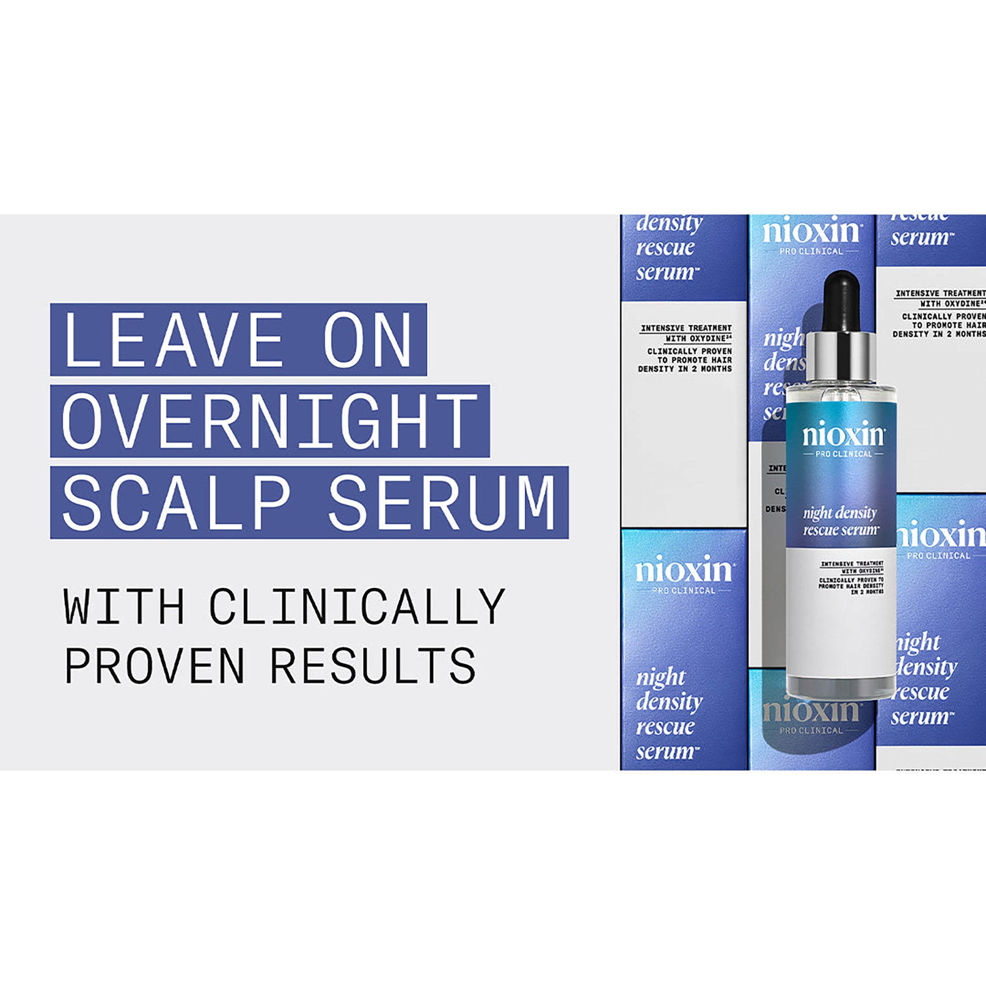 Nioxin Night Density Rescue Serum 70ml