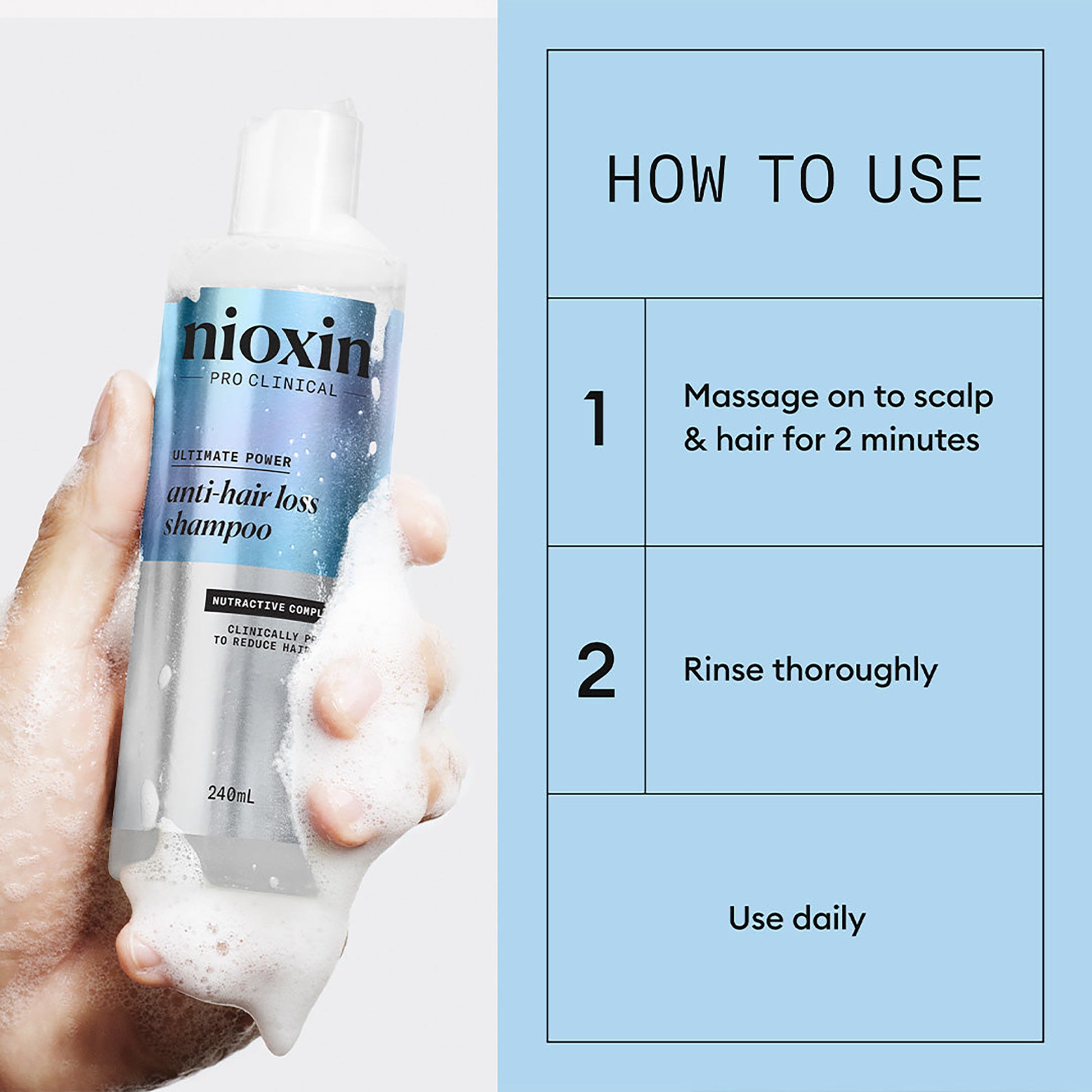 Nioxin Anti-Hair Loss Shampoo 240ml