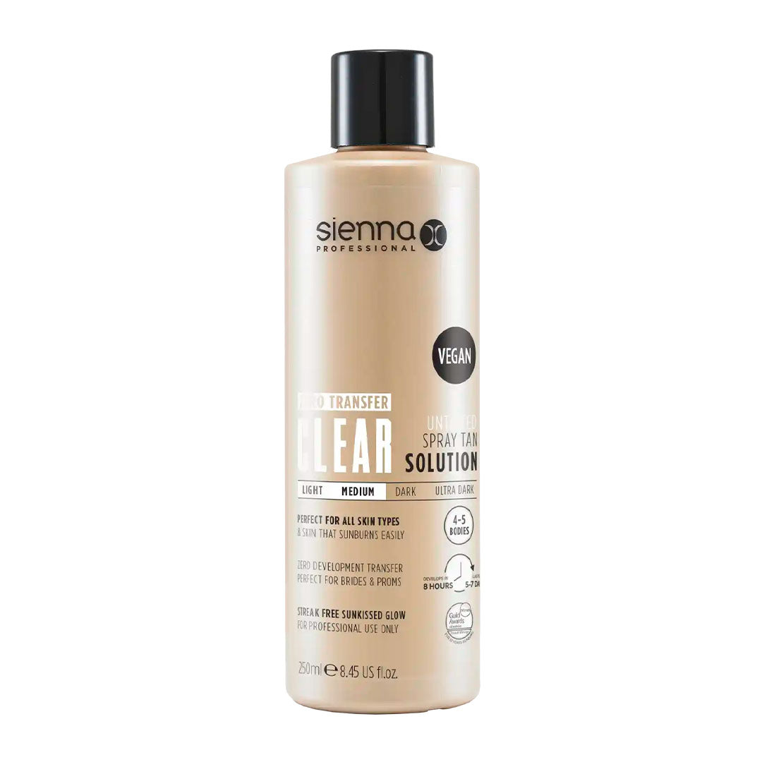 Sienna X Clear Spray Tan Solution 250ml