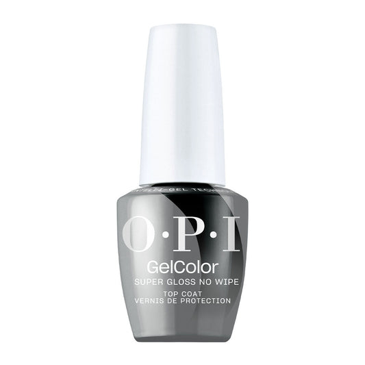 OPI GelColor Hema Free Gel Polish Super Gloss No-Wipe Top Coat 15ml