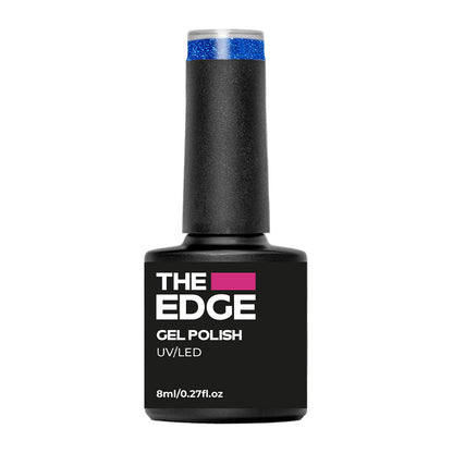 The Edge The Ocean Blue Glitter Gel Polish 8ml