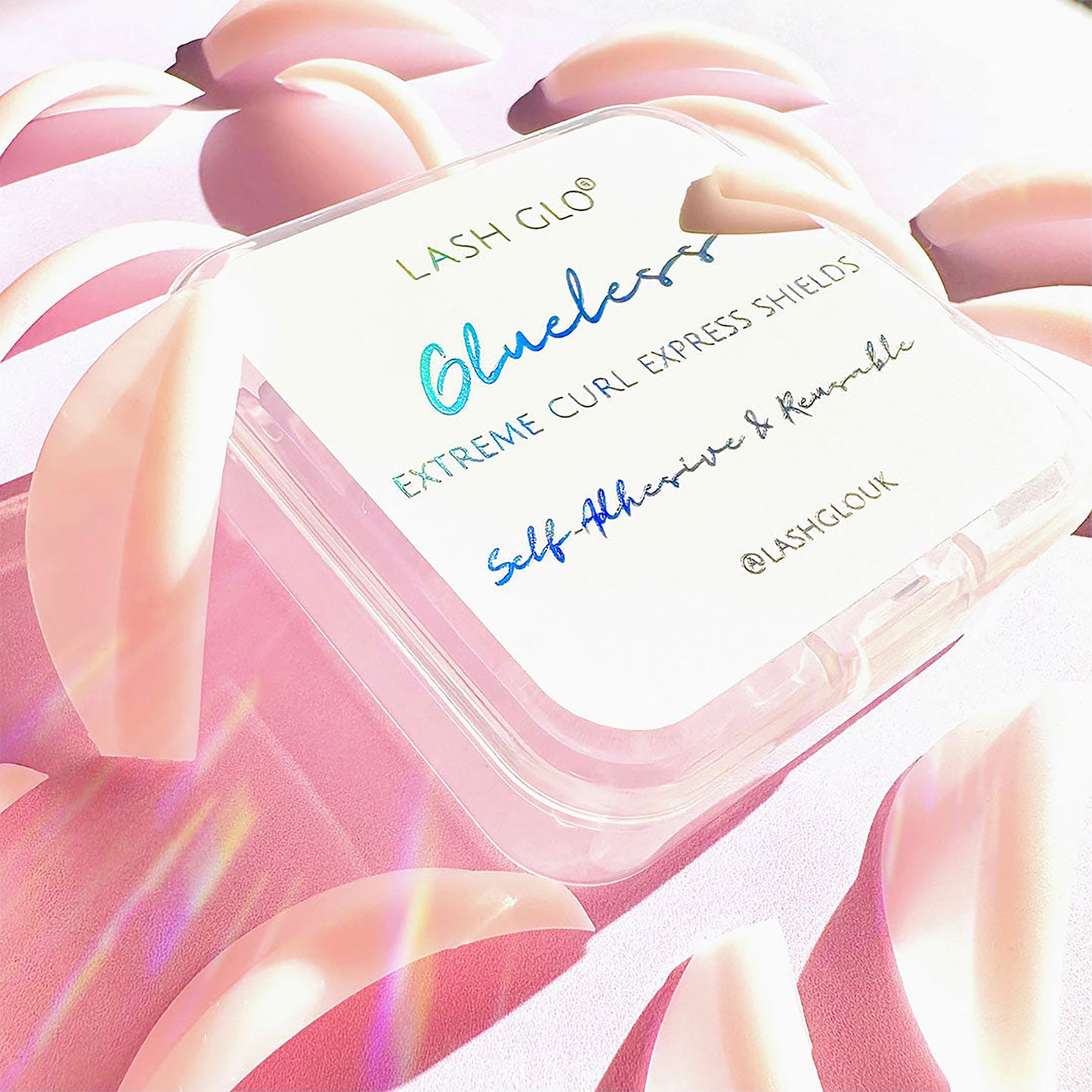 The Glo Co Glueless Lash Lift Shields Extreme Curl x 8