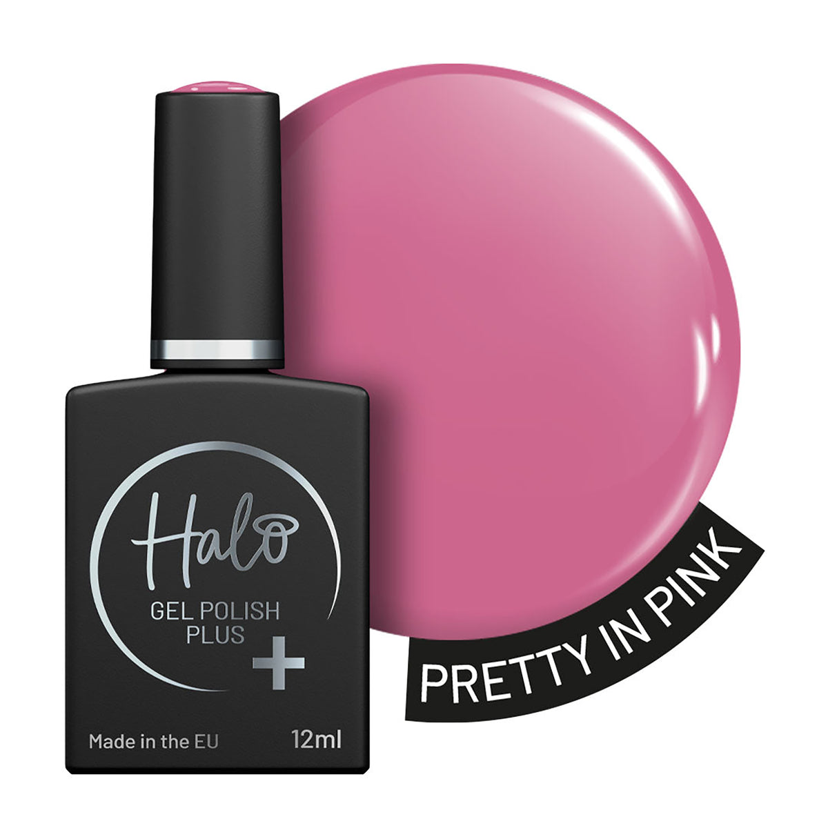 Halo Hema Free Gel Polish Plus Pretty in Pink 12ml