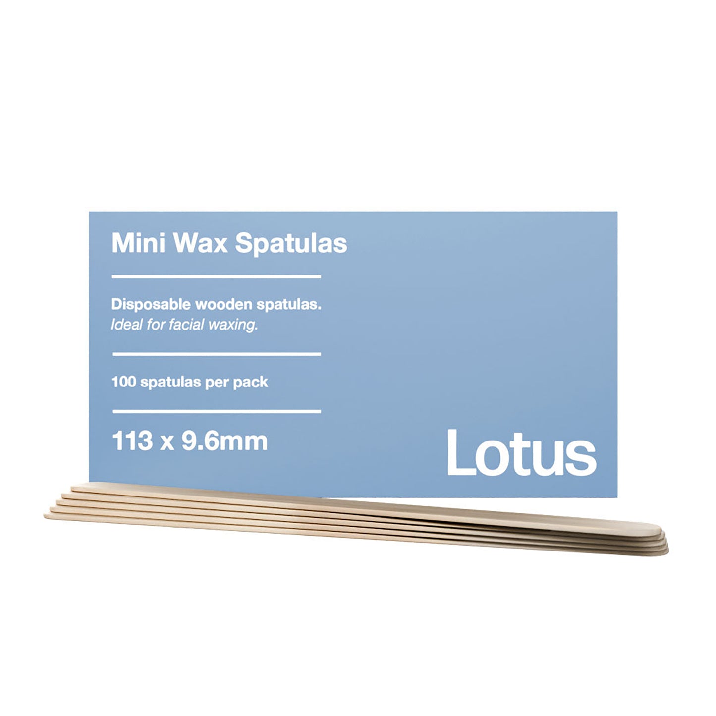 Lotus Mini Wax Spatulas x 100