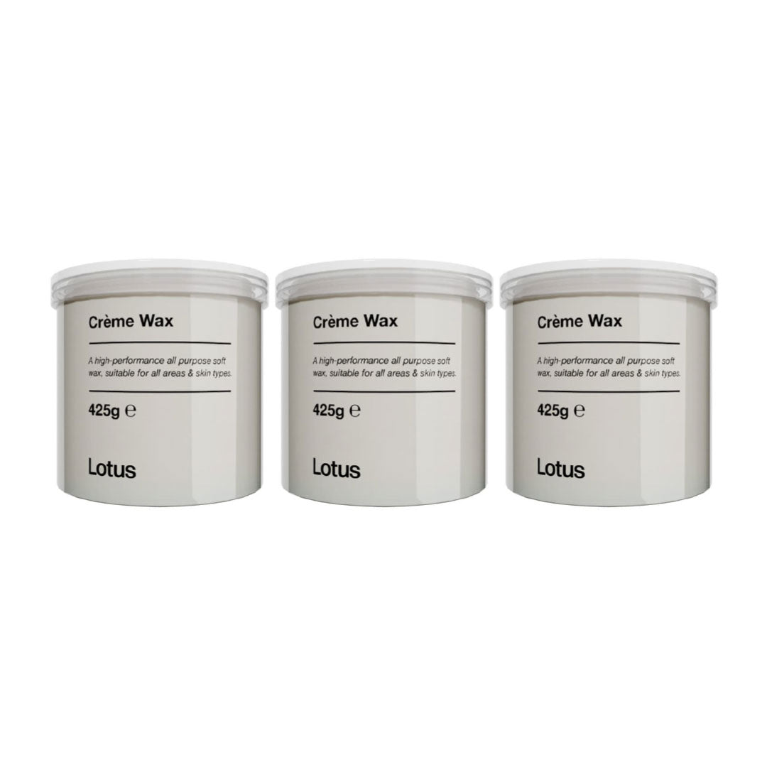 Lotus Creme Wax 425g Value Trio Bundle