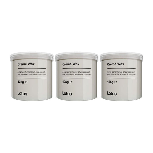 Lotus Creme Wax 425g Value Trio Bundle