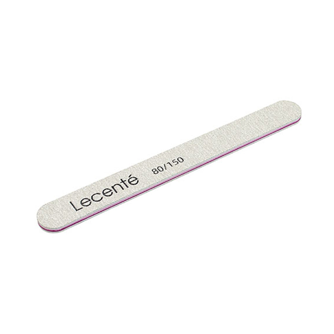 Lecente Straight 80/150 Nail File x 1