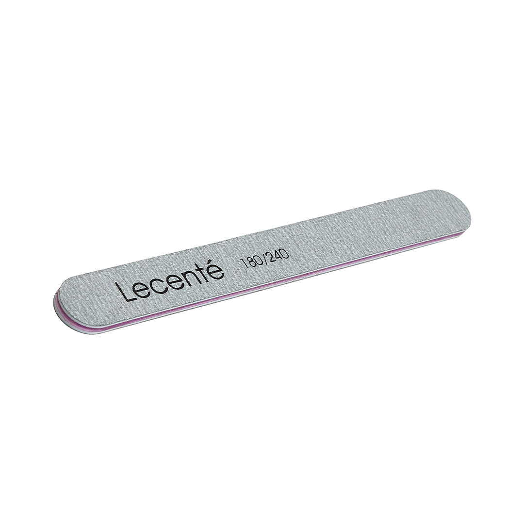 Lecente Straight 180/240 Nail File x 1