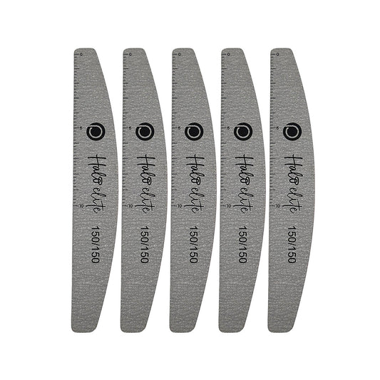 Halo Elite Half-Moon Zebra Files 150/150 5 Pack