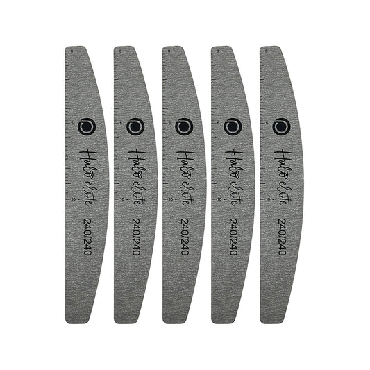 Halo Elite Half-Moon Zebra Files 240/240 5 Pack