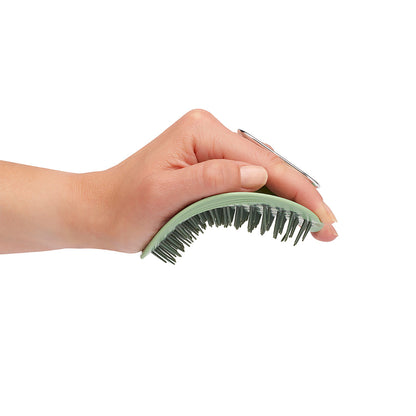 Manta Hair Brush Serene Green