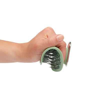 Manta Hair Brush Serene Green