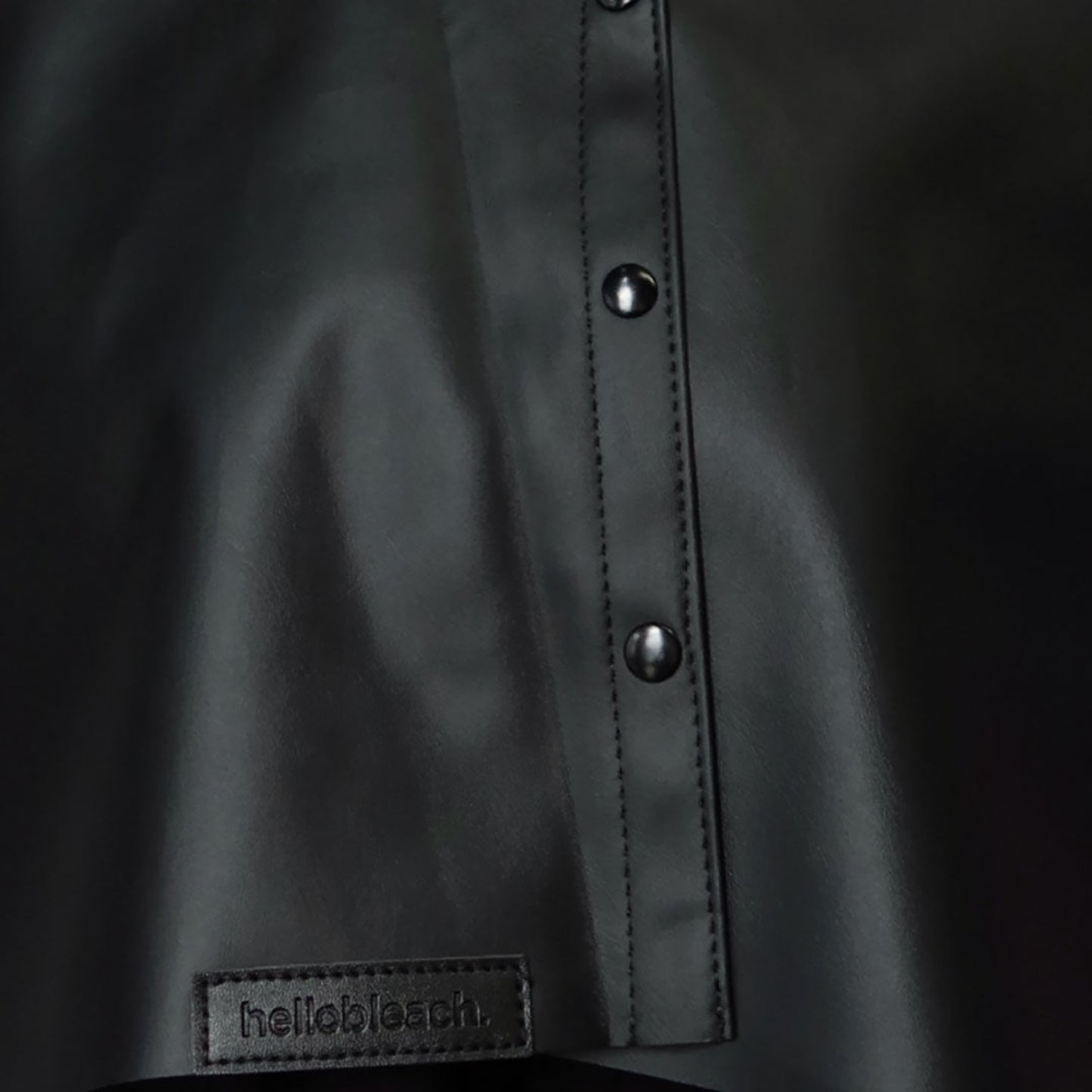 Hello Bleach Vegan Leather Cutting Cape